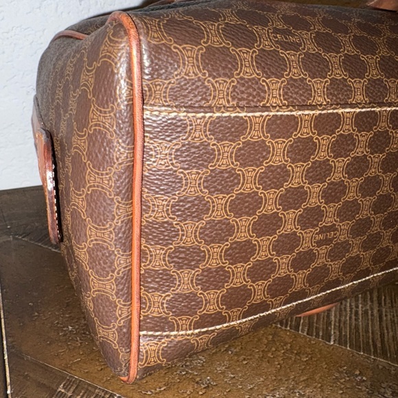 Celine Brown and Tan Satchel - Picture 14 of 16